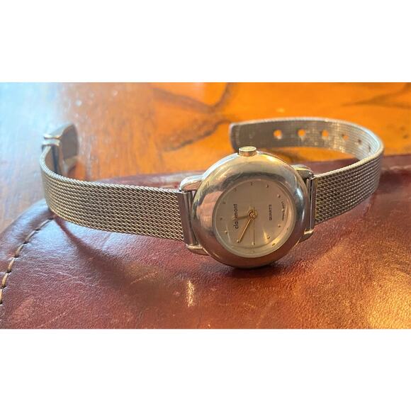Women's 26mm Silver Tone Claremont Watch, Mesh Band - Picture 1 of 3